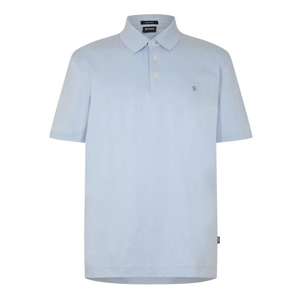 Hugo Boss Men's Short Sleeve Polo Shirt - Blue